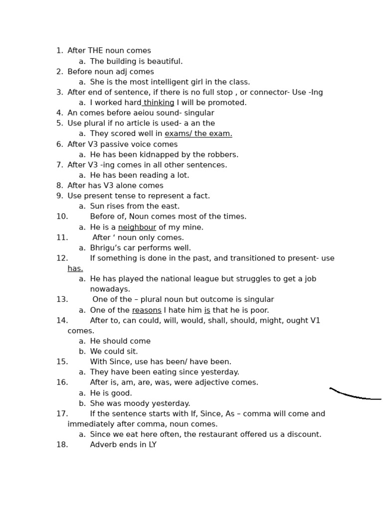 Grammar Shortcuts | PDF | Language Arts & Discipline