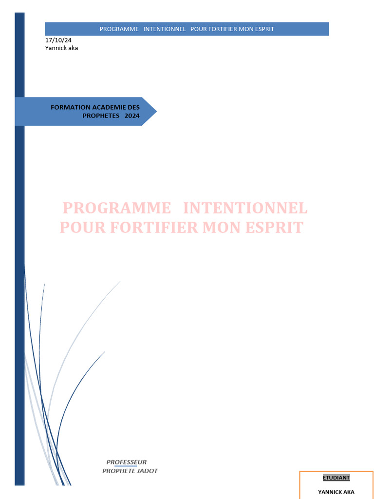 Tp1 Correction | PDF | Jeûne | Prière