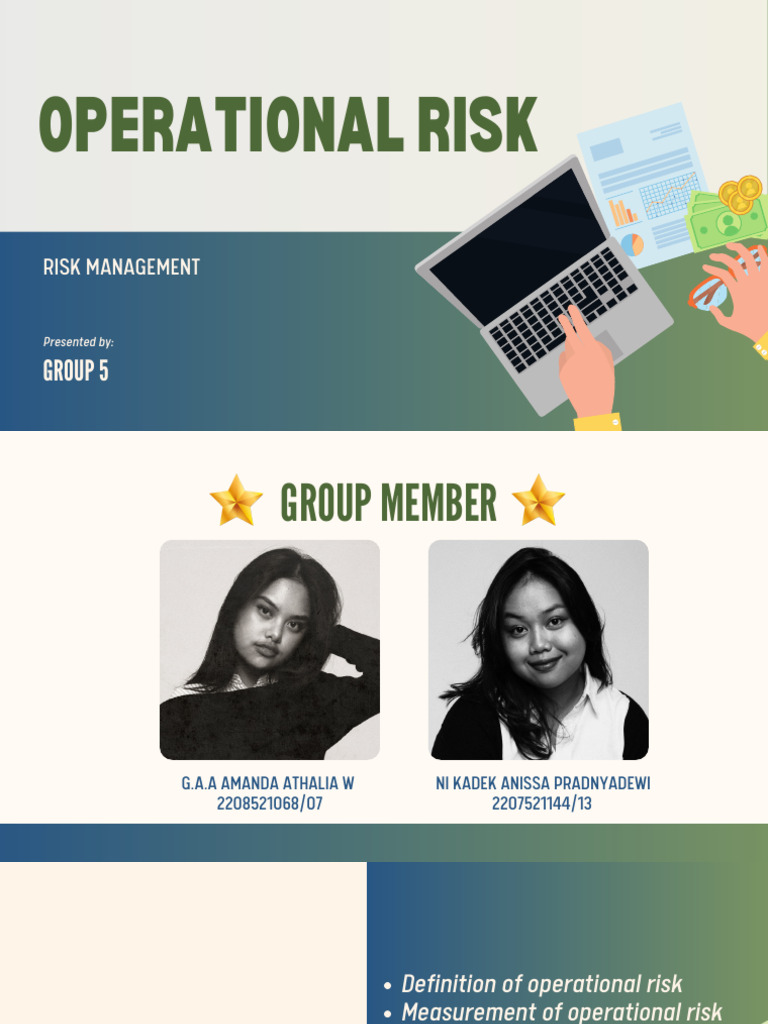 Group 5 - Operational Risk | PDF | Probability Distribution | Risk