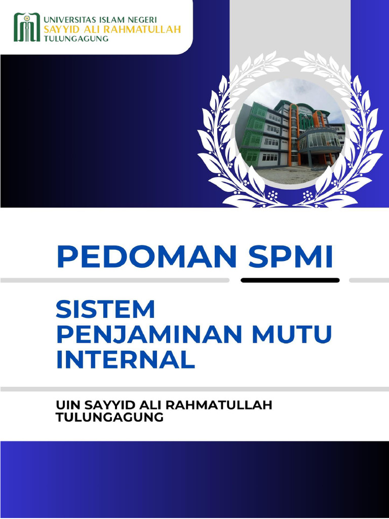 Pedoman SPMI UIN Sayyid Ali Rahmatullah | PDF | Bisnis