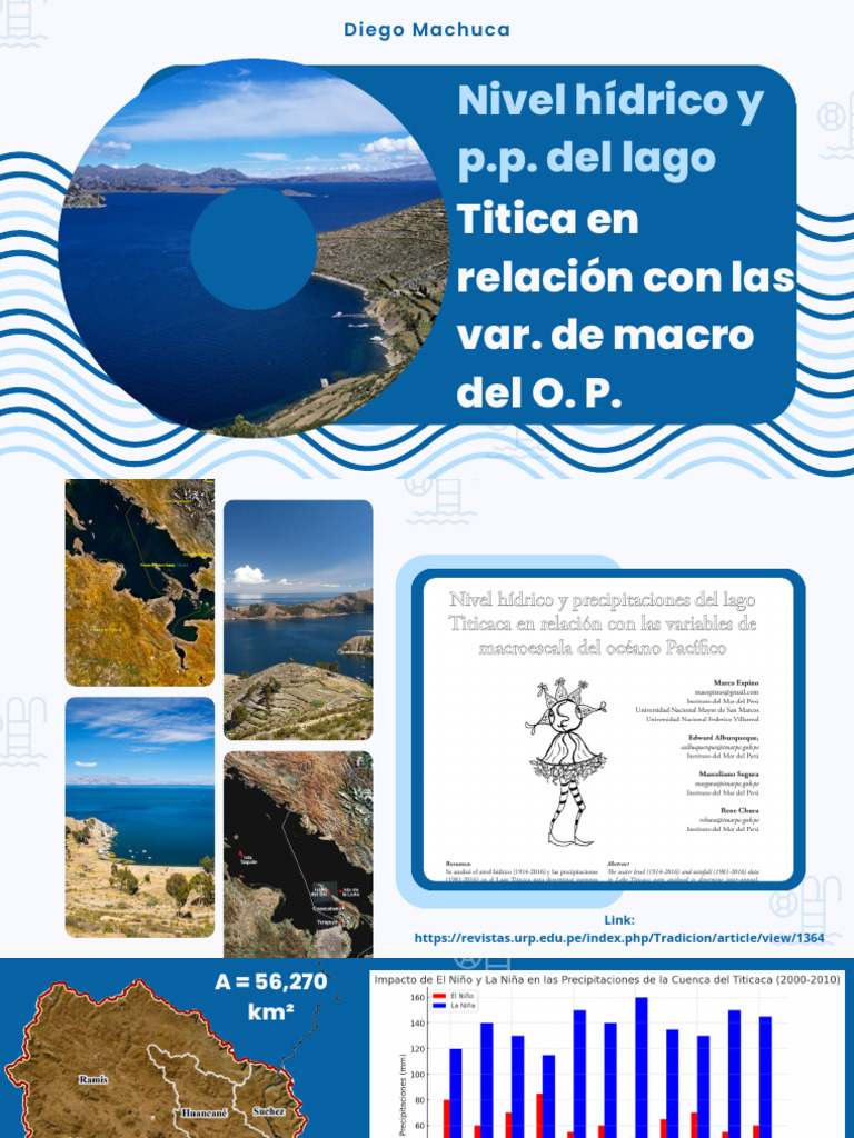 Impacto del Clima en el Lago Titicaca | PDF | lago | Sequía