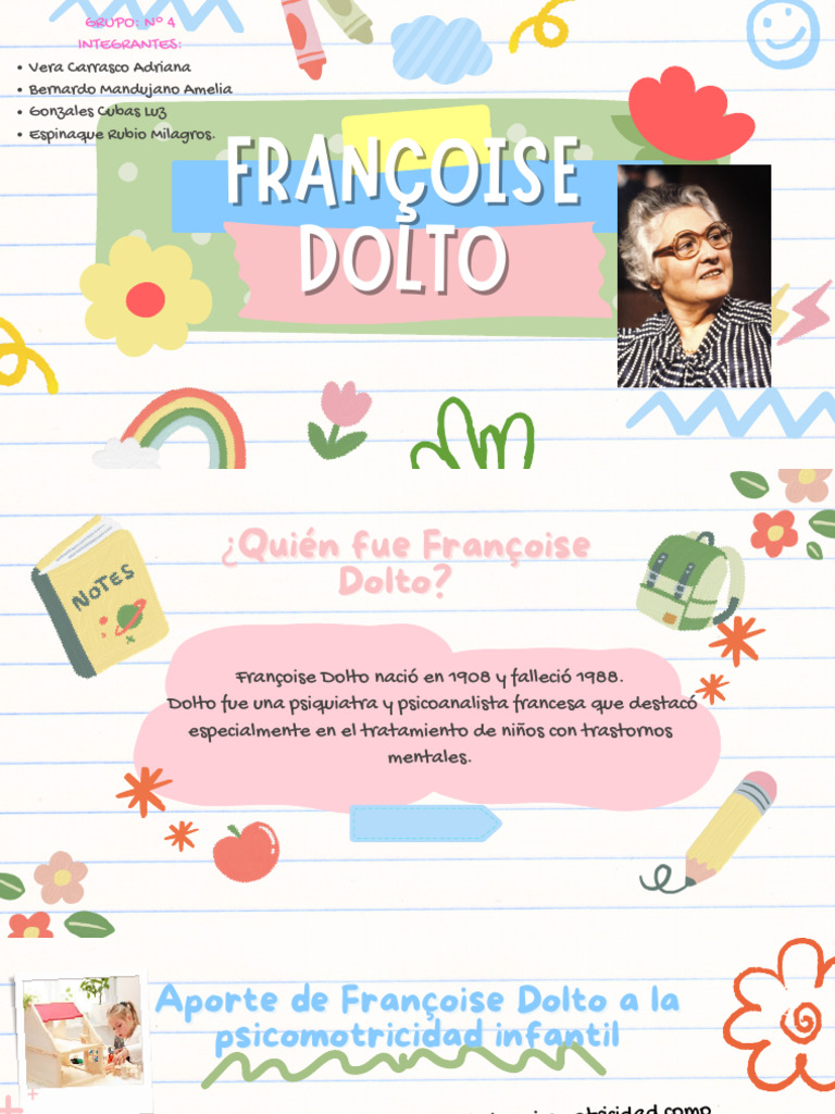 Françoise Dolto y la psicomotricidad infantil | PDF