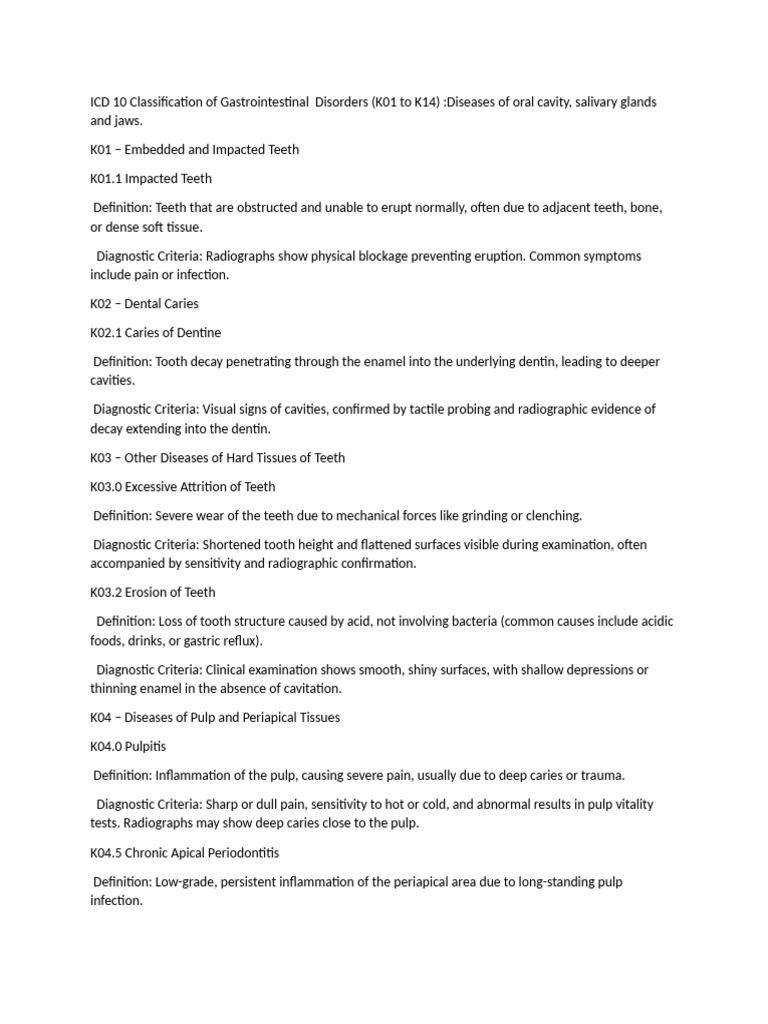 Icd 10 Classification Browser History