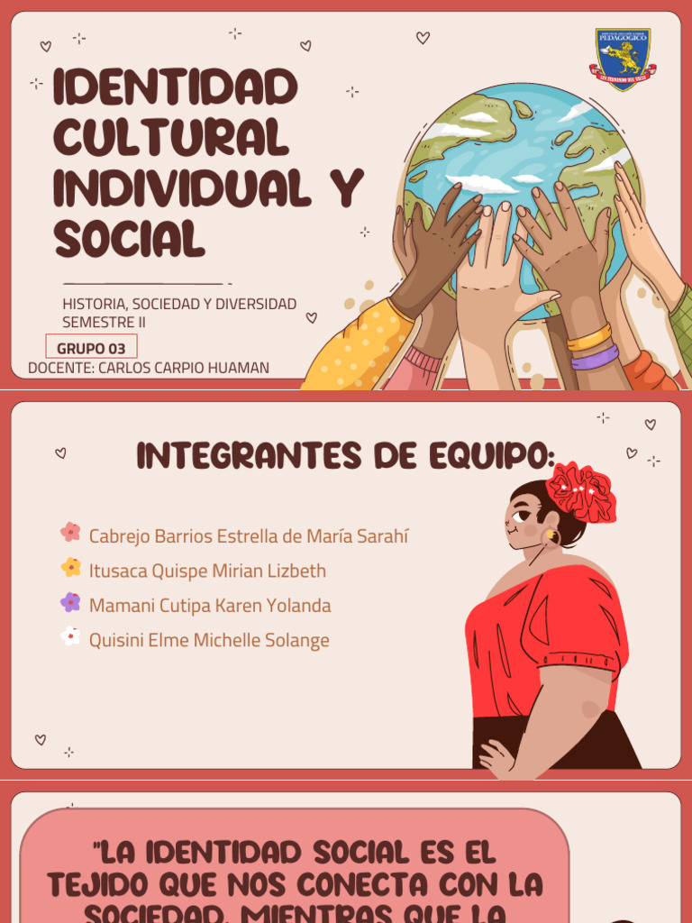 Construcción de Identidad Personal y Social | PDF | Sociedad | Género