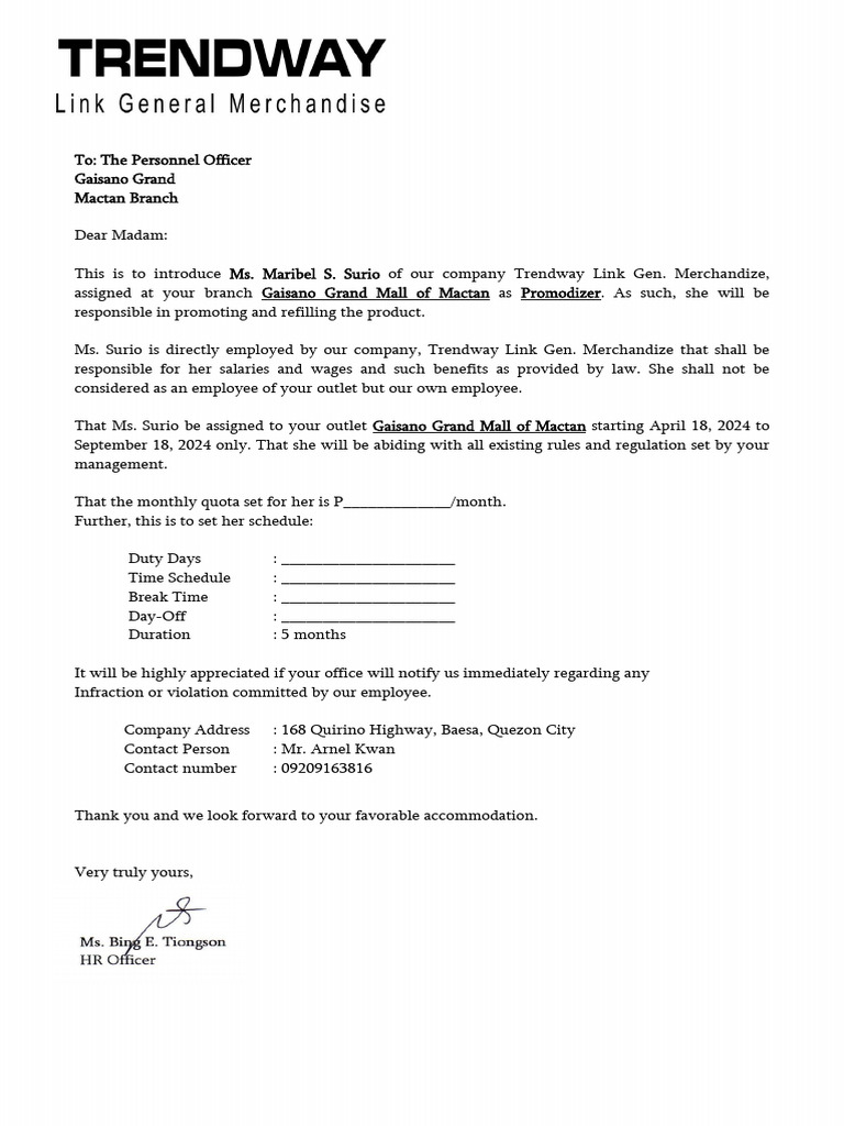 Introduction of Promodizer at Gaisano Grand | PDF | Business