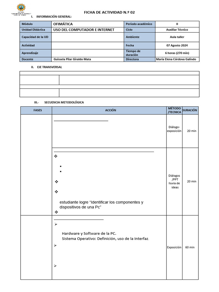 Identificación de Componentes de PC | PDF | Hardware de la computadora ...