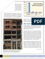 Typical Building Structural System: Major Causes of Building Damage