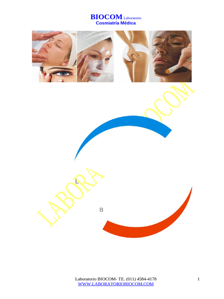 Tratamientos en BIOCOM Laboratorio | PDF | Psoriasis