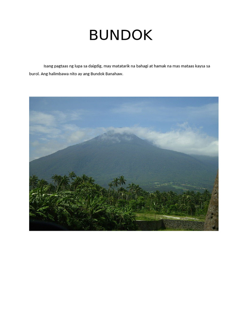 Anyong Lupa | PDF