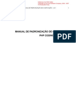 Manual de Padronizacao de Codificacao