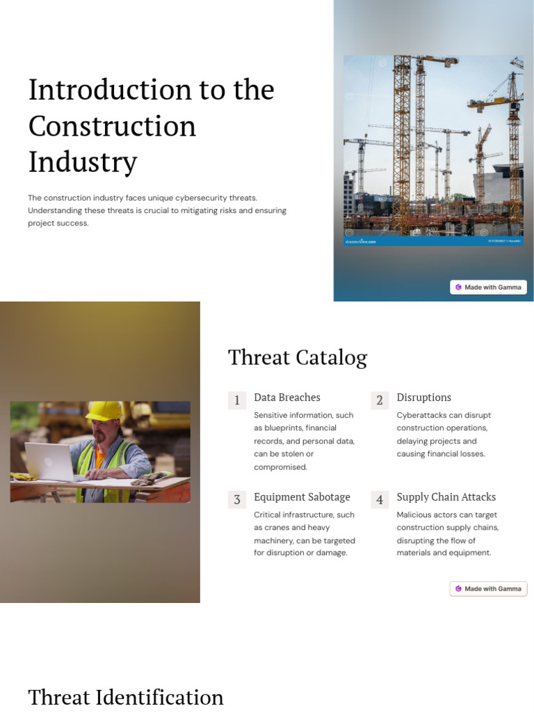 Cybersecurity in Construction Industry | PDF | Security | Computer Security