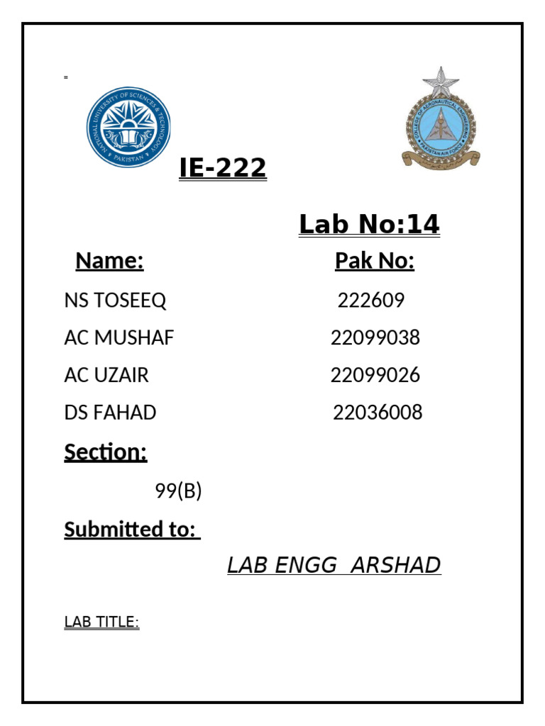 Lab 14 | PDF | Flow Measurement | Metrology