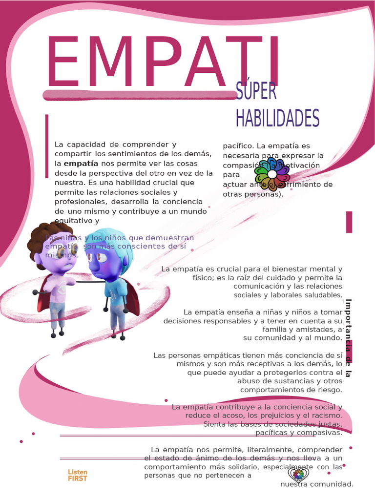 La Importancia de la Empatía en Niños | PDF | Empatía | Las emociones