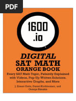 SAT Math Orange Book Volume I and II (1600.io) | PDF