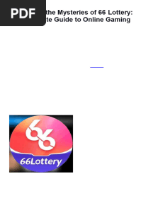 66 Lottery