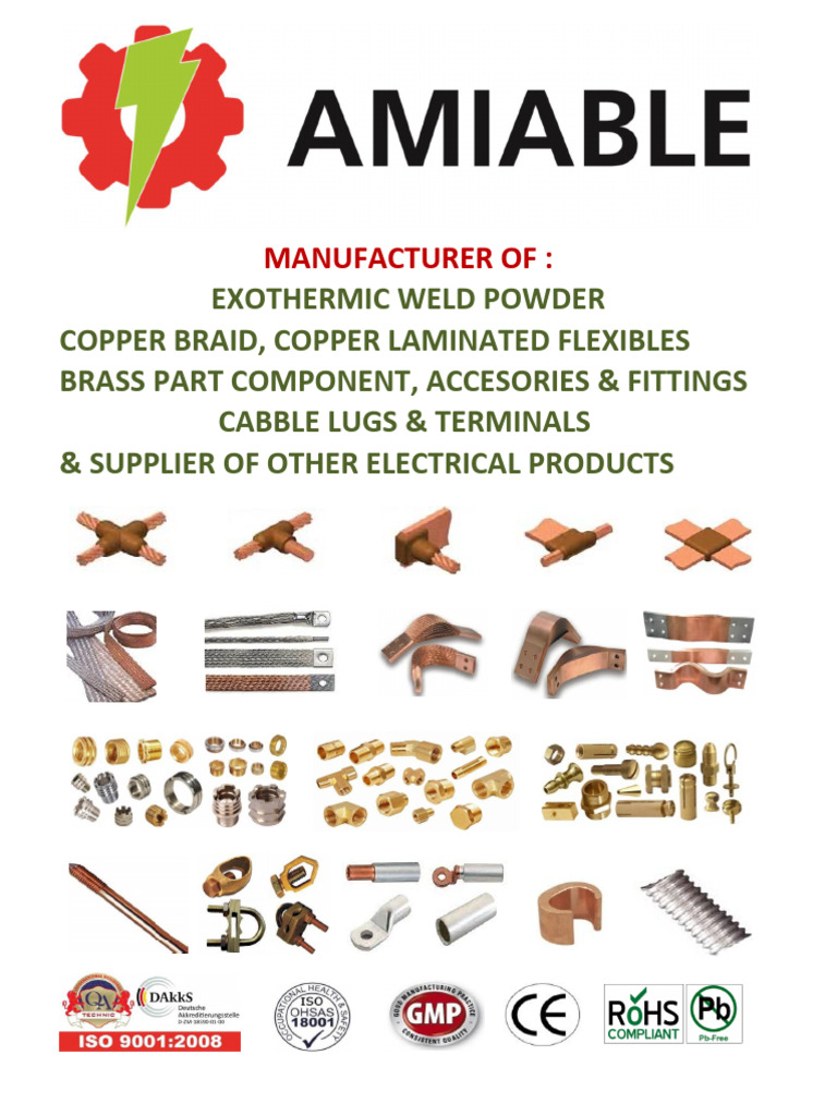 Amiable Impex - Brief Catalouge - All Final | PDF | Electrical ...