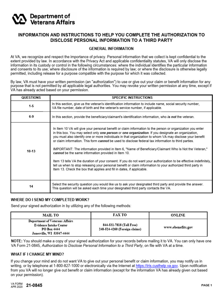 vaform210845_2020 PDF Zip Code Social Security Number