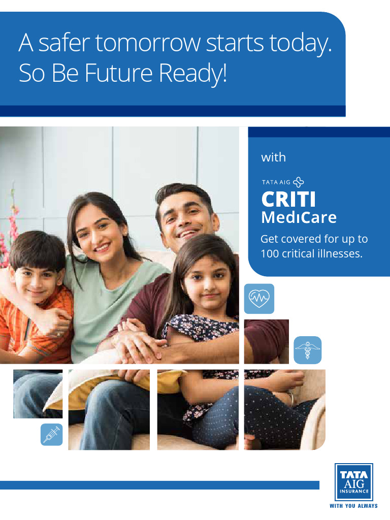 Tata AIG Criti-Medicare Overview | PDF | Insurance | Hospital