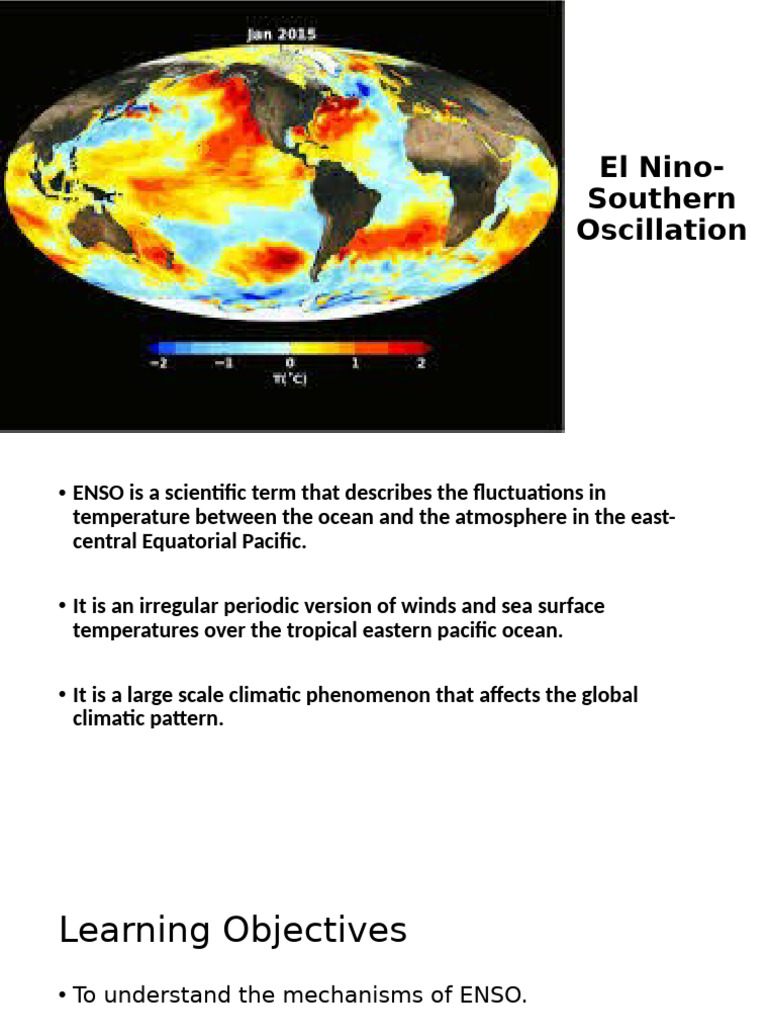 El Nino Southern Oscillation Pdf Tropical Cyclones Climate