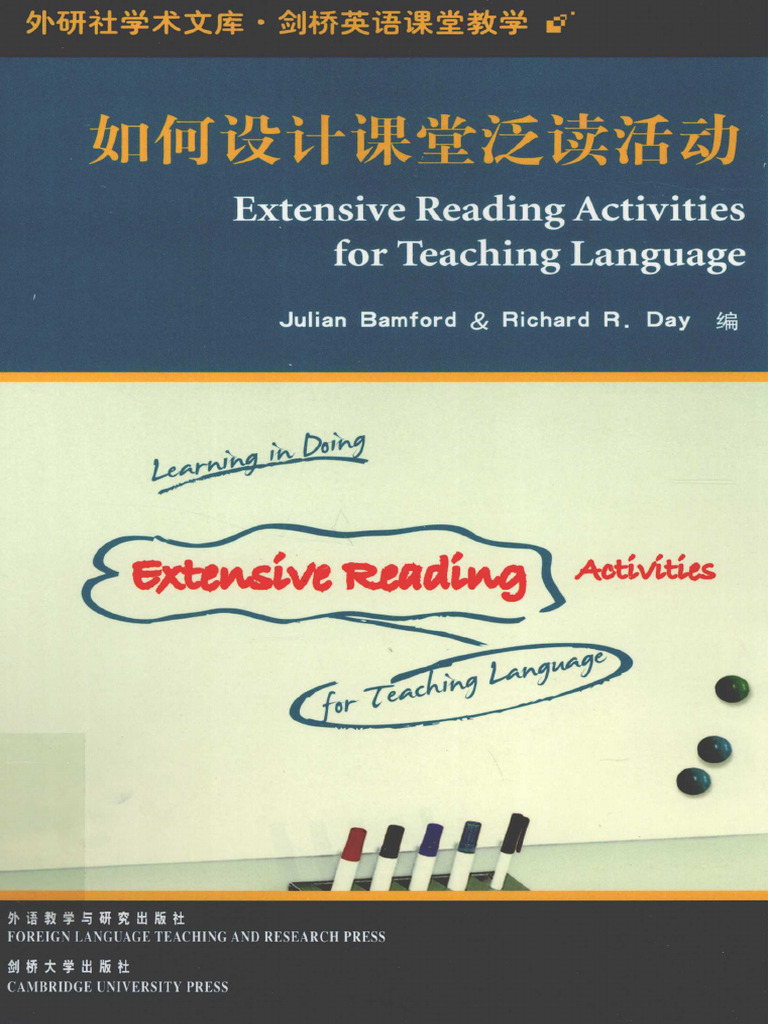 Extensive Reading Activities For Teaching Language - Julian Bamford ...