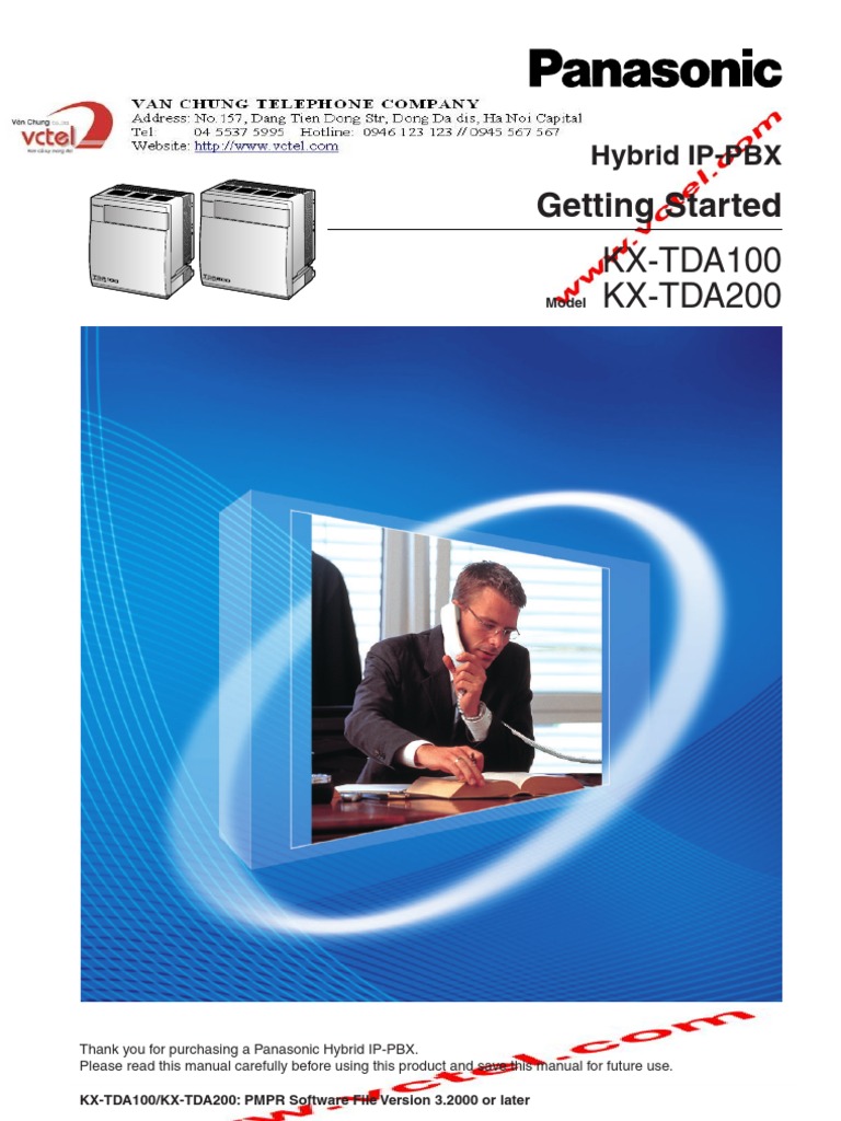 Panasonic KX-TDA200 Installation Guide | PDF | Electrical Connector ...