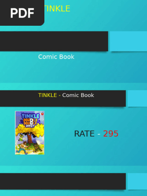 TINKLE - Comic Book