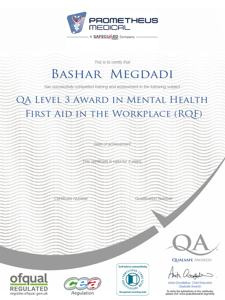 OFQUAL Certificate Verification Guide | PDF | Health Care