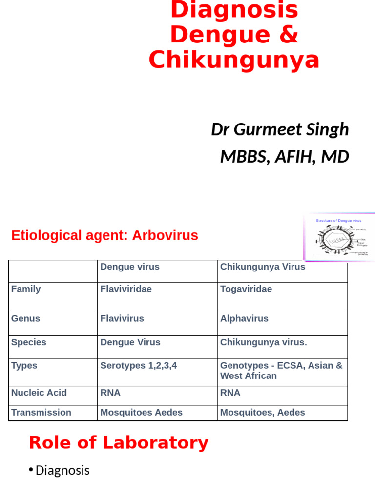 Dengue and Chikungunya Diagnosis Guide | PDF | Serology | Elisa