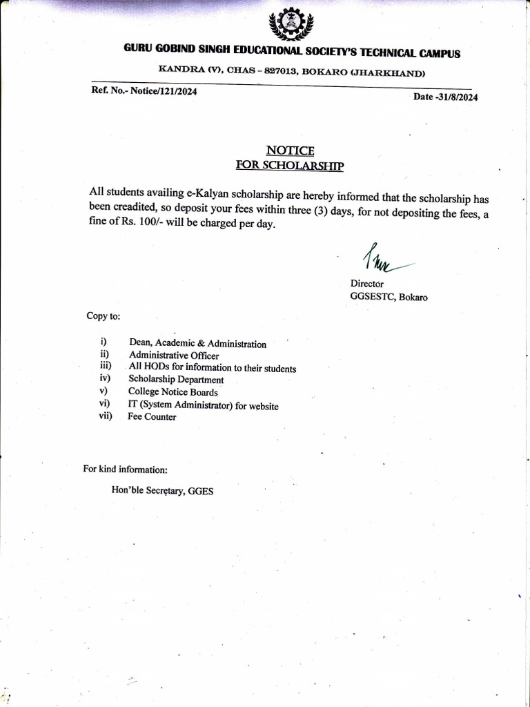 Notice 121 | PDF