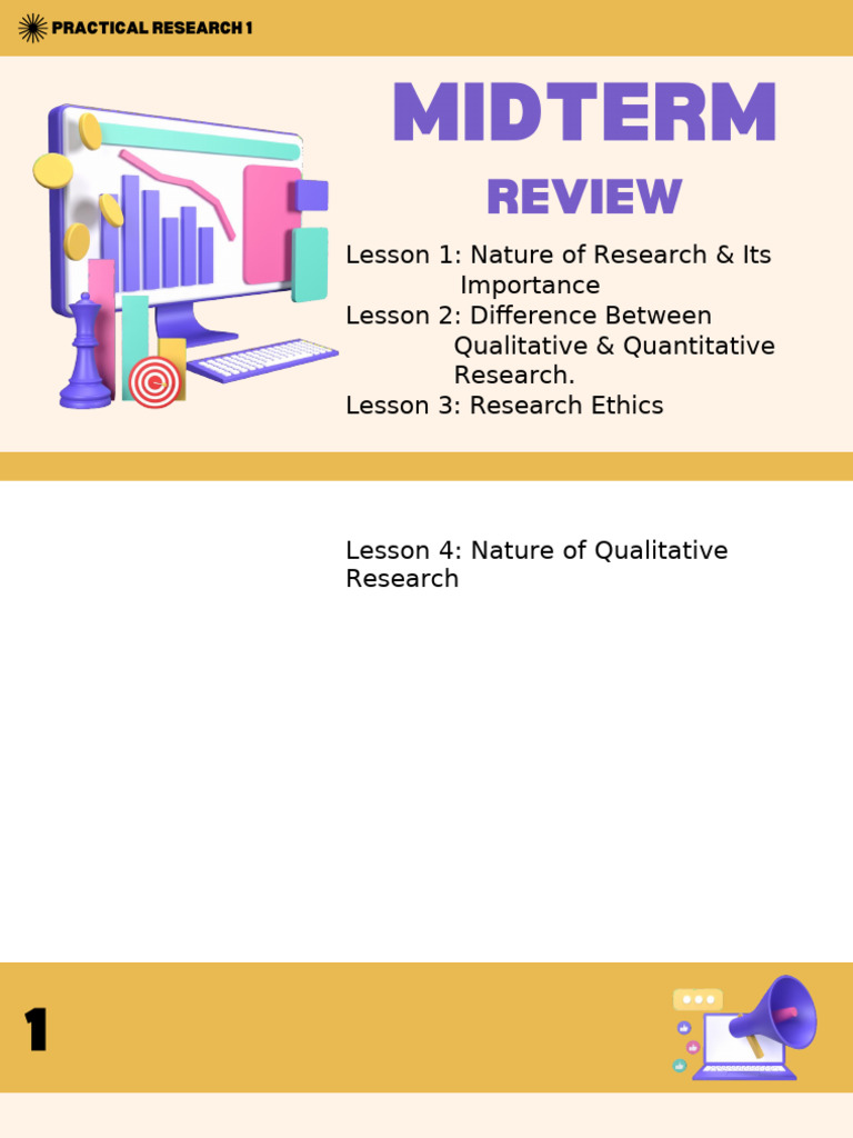 Midterm Review With ANSWERS | PDF | Qualitative Research | Data