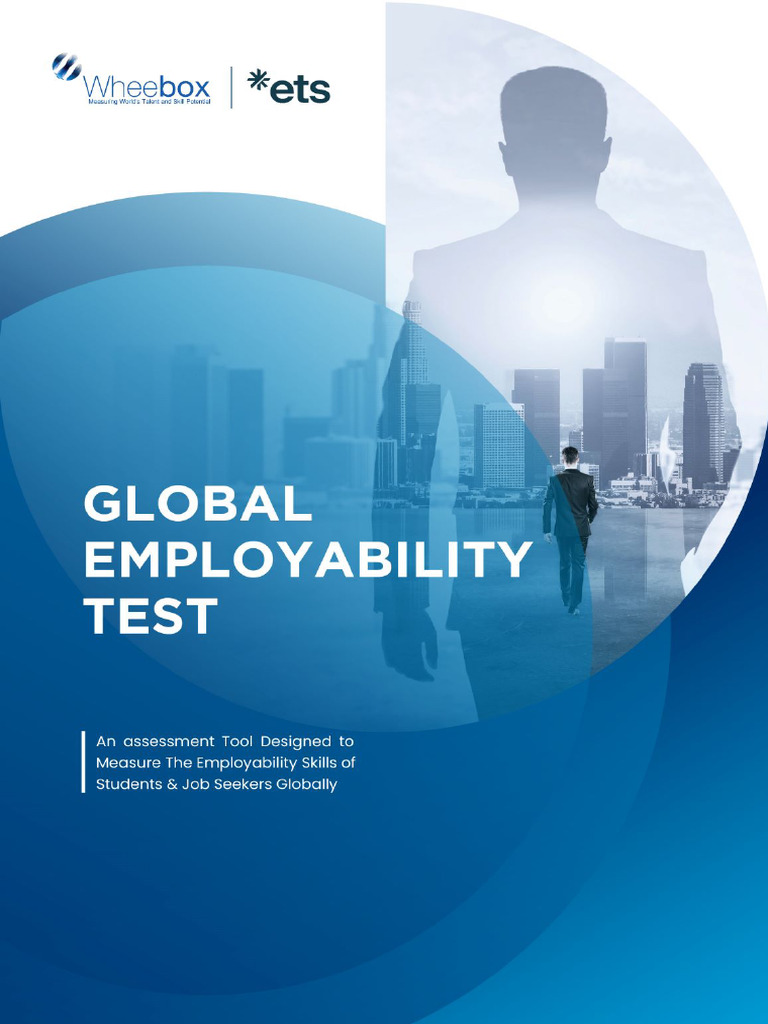 Global Employability Test Overview | PDF | Data | Cognition