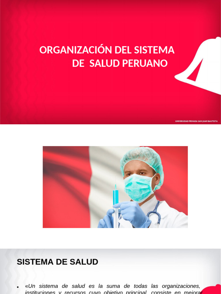 Organizacion Del Sistema de Salud Peruano | PDF | Perú | Hospital