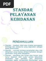 Standar Pelayanan Kebidanan