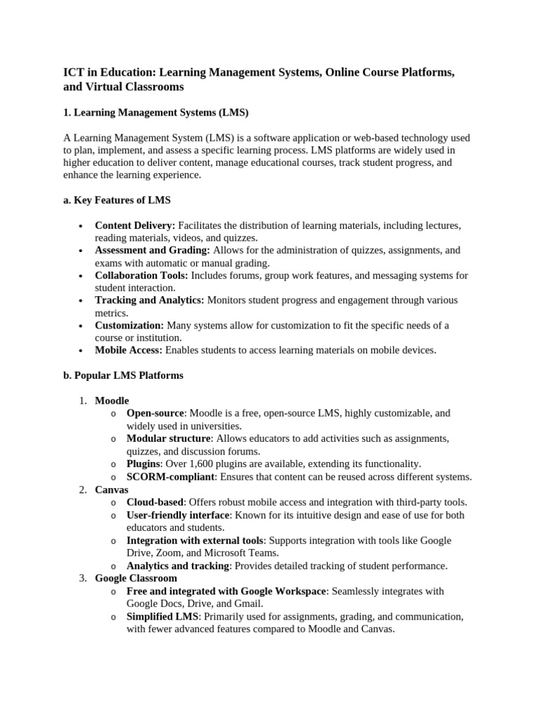 ICT in Education | PDF | Educational Technology | Distance Education