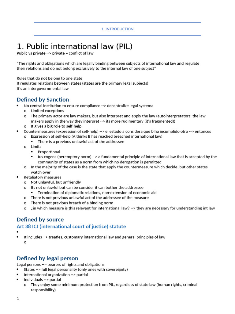 Foundations of International Law | PDF | International Law | Sovereignty