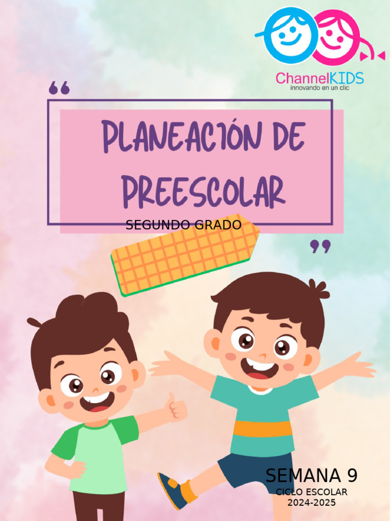 Segundo Preescolar Semana 9 | PDF | Educación de la primera infancia | Agua