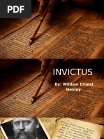 Invictus by William Ernest Henley | PDF