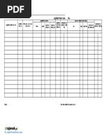 Rajasthan Absentee Statement GA 90 Format | PDF