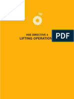 BP Lifting Operations HSE Directive