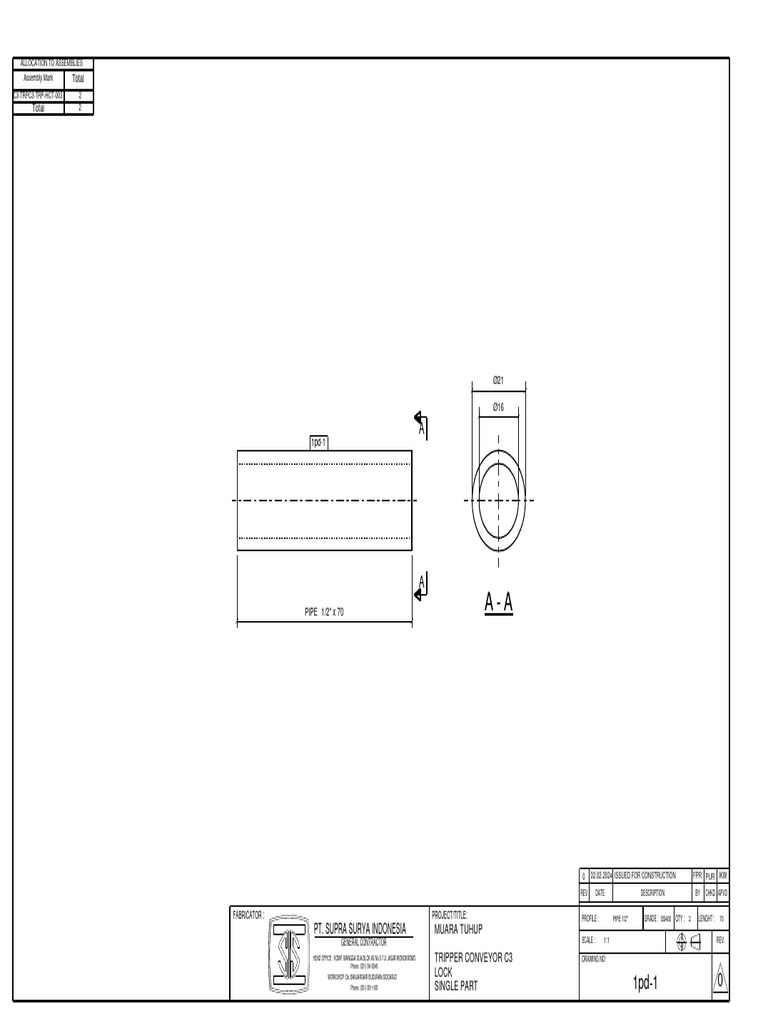 1pd-1 - SINGEL PART - Rev 0 | PDF
