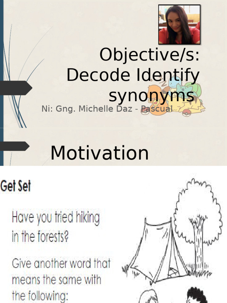 10 English 2ndGradingDecode Identify Synonyms PDF