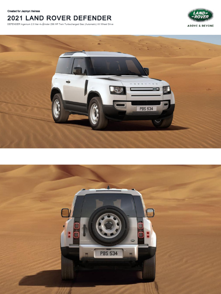Land Rover- Defender | PDF | Anti Lock Braking System | Trailer (Vehicle)