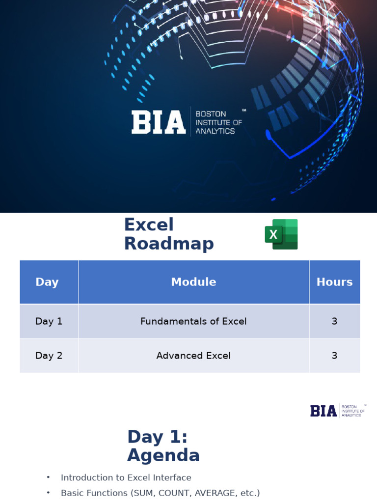 Excel Fundamentals and Functions Guide | PDF | Microsoft Excel | Computing