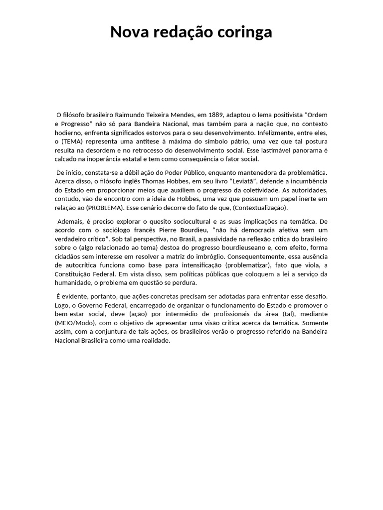 Desafios do Desenvolvimento Social no Brasil | PDF