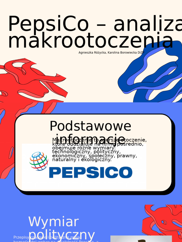 PepsiCo Makrootoczenie | PDF
