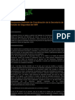 Respuesta Gabinete de Coordinación de La Secretaría de Estado de Seguridad Del MIR