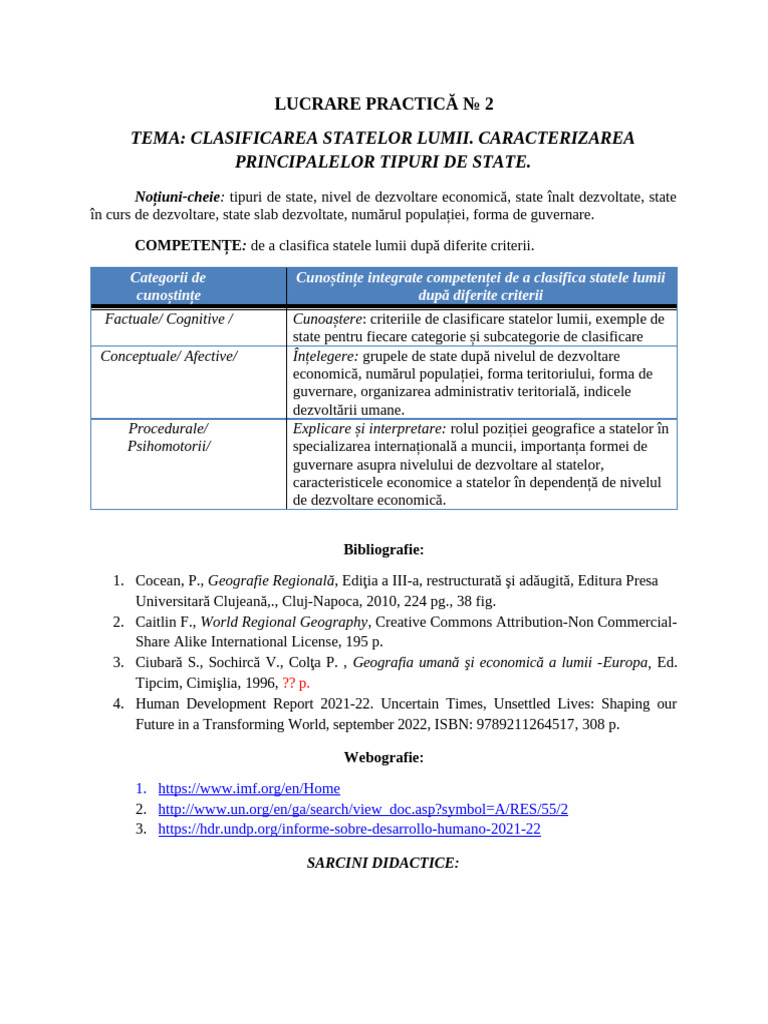 Lucrare de Laborator nr.2 | PDF