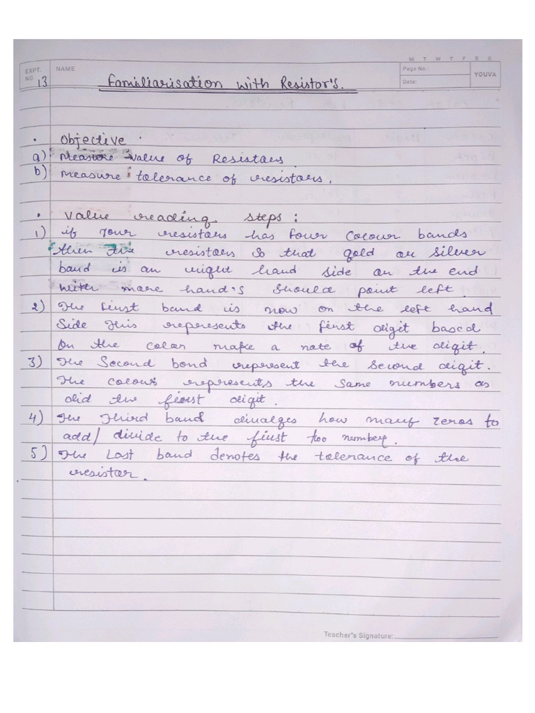 Physics Experiment 13 | PDF