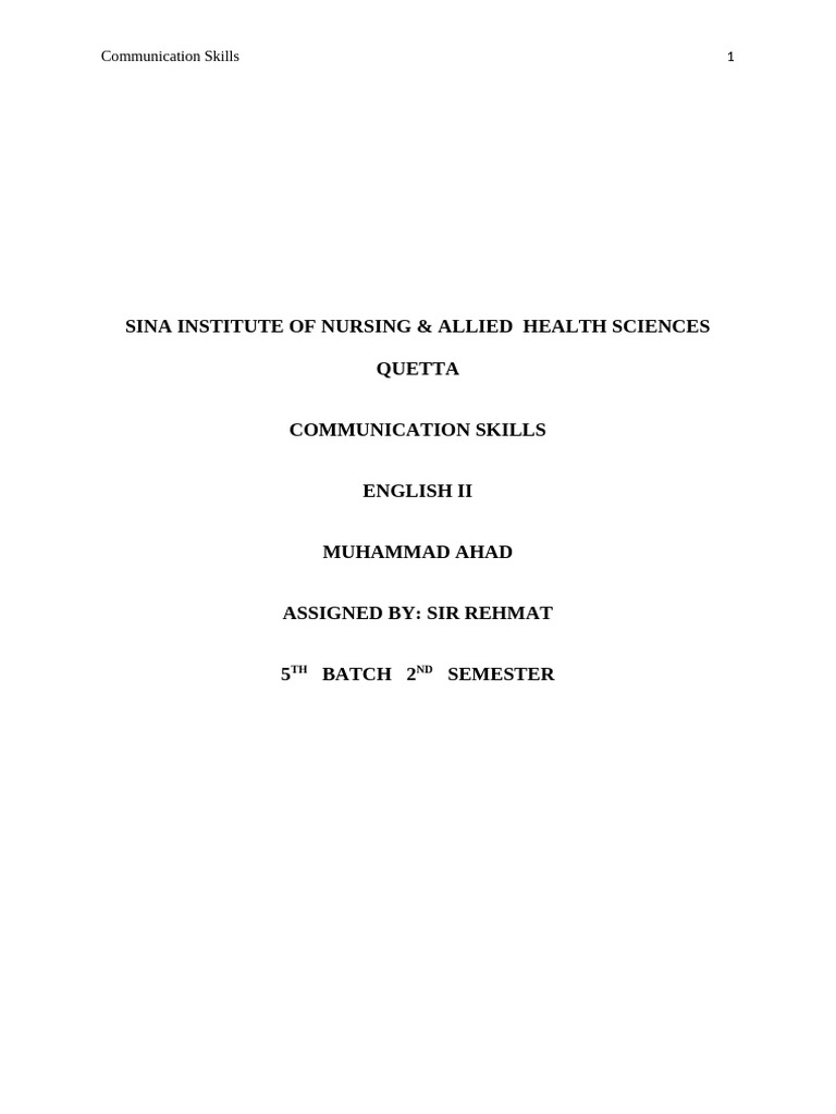 Under Construction | PDF | Communication | Nonverbal Communication