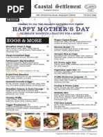 Ben's Menu Highlights and Specials | PDF | Salad | Sauce